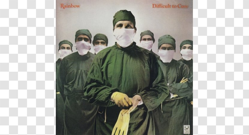Difficult To Cure LP Record Rainbow Album Down Earth - Tree Transparent PNG