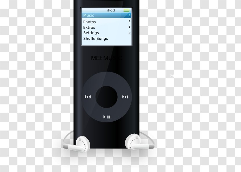 IPod Touch MP3 Player Clip Art - Cartoon - Apple Transparent PNG