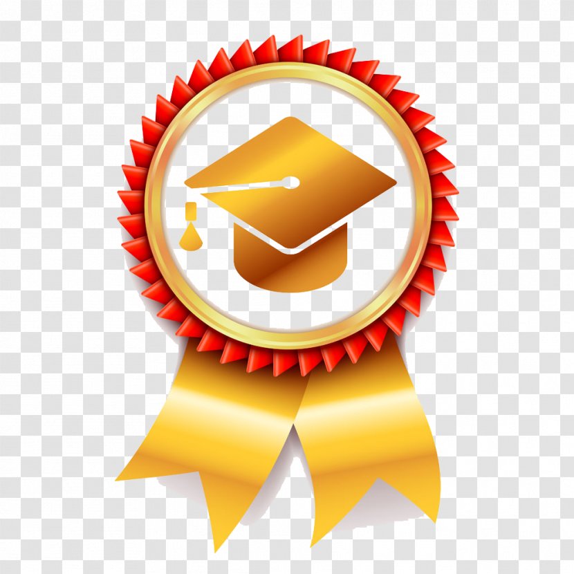 Square Academic Cap Diploma Graduation Ceremony Education - Certificate - Dr. Painted Badges Transparent PNG