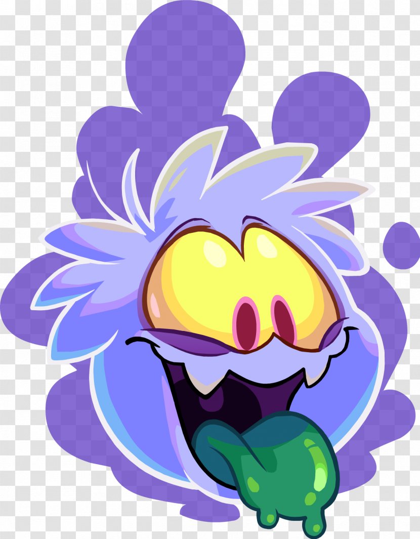 Club Penguin Island Halloween YouTube Party - Flowering Plant - Ghost Transparent PNG