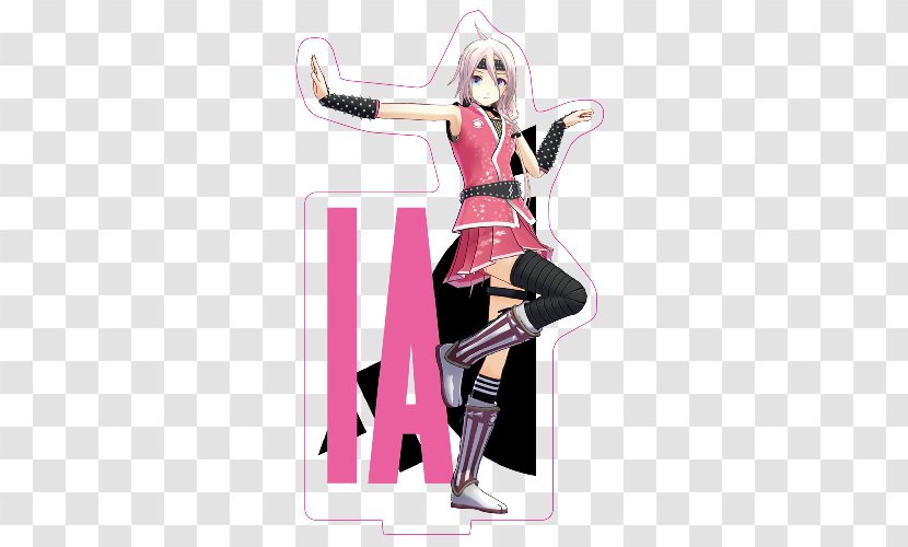 IA/VT Colorful Vocaloid Model Figure IA & ONE - Cartoon - Hachimaki Transparent PNG