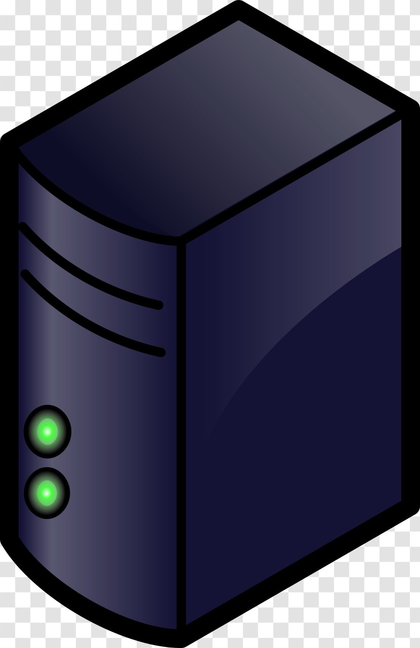 Computer Servers Clip Art - Purple - Ppt Illustration Transparent PNG