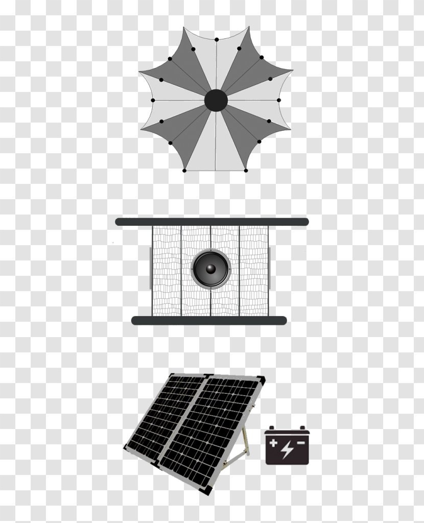 Universal Power Group, Inc. Solar Panels Electric Generator System - White - Stretch Tents Transparent PNG