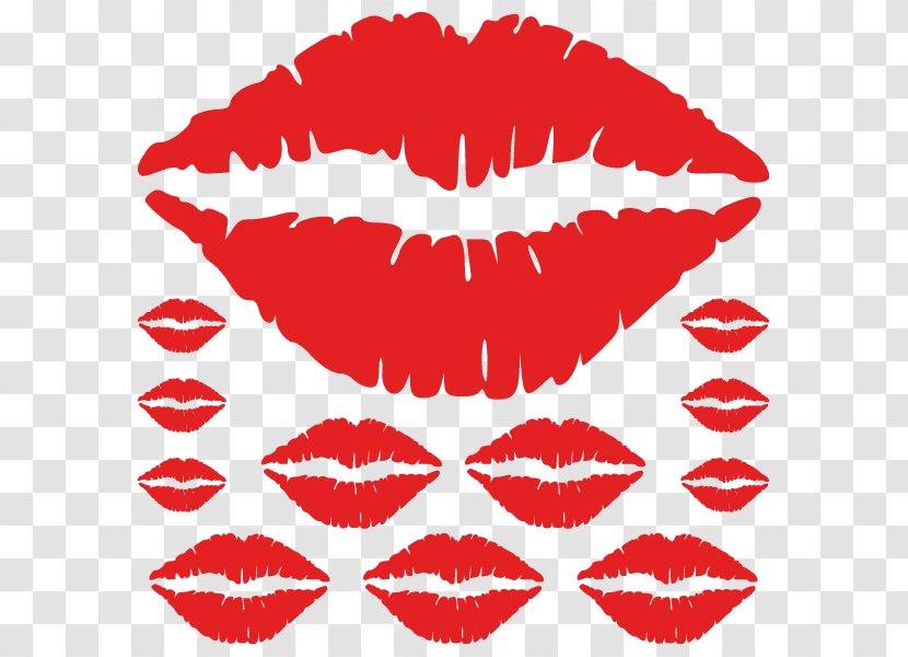 French Kiss Lip - Flower Transparent PNG