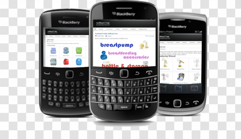 Feature Phone Smartphone Mobile Phones Handheld Devices BlackBerry - Telephony Transparent PNG