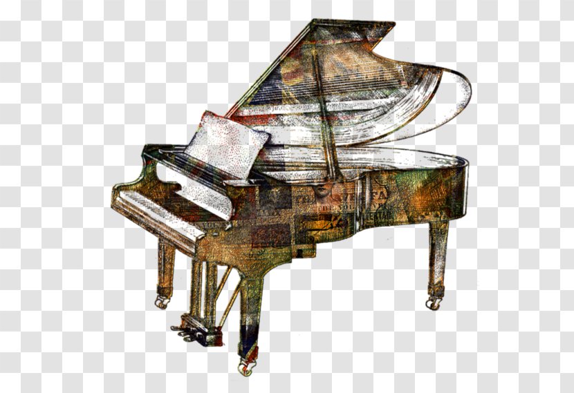 Piano Musical Instrument Note Keyboard - Watercolor Transparent PNG
