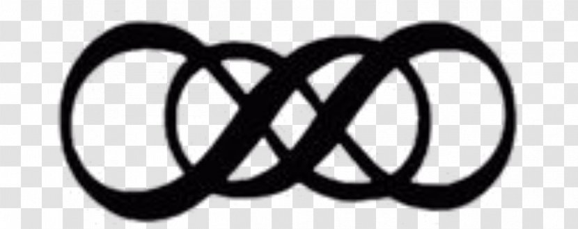 Infiniti Essence Abziehtattoo Infinity Symbol - Black And White - Area Transparent PNG