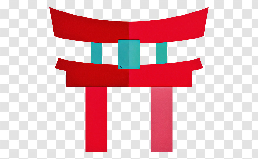 Red Ribbon Flag Transparent PNG