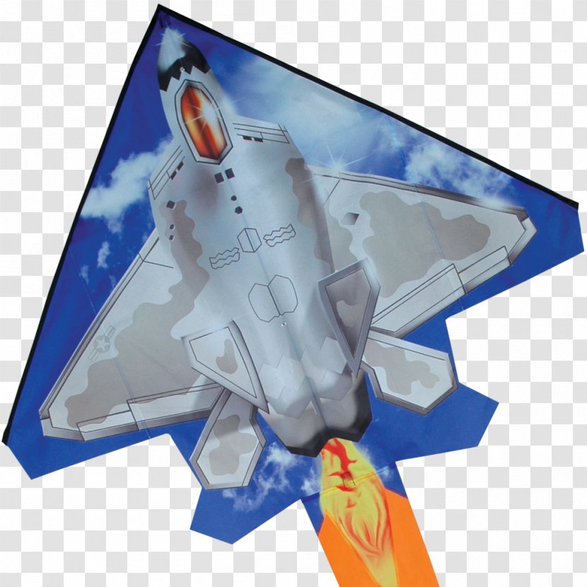 Fixed-wing Aircraft Airplane Kite Lockheed Martin F-22 Raptor General Dynamics F-16 Fighting Falcon - Sport Transparent PNG