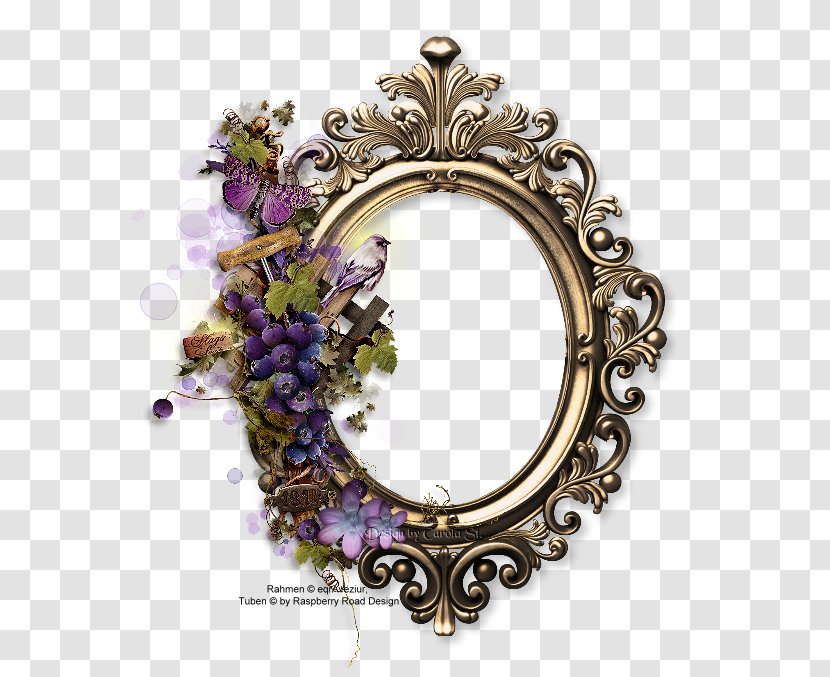 Borders And Frames Picture Mirror Decorative Arts MCS Oval Wall Frame Transparent PNG