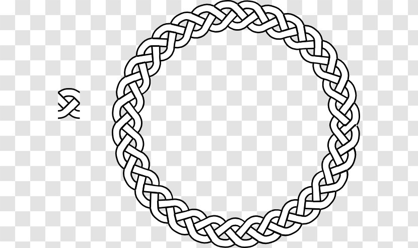 Celtic Knot Circle Celts Clip Art - Monochrome Photography - Border Vector Transparent PNG