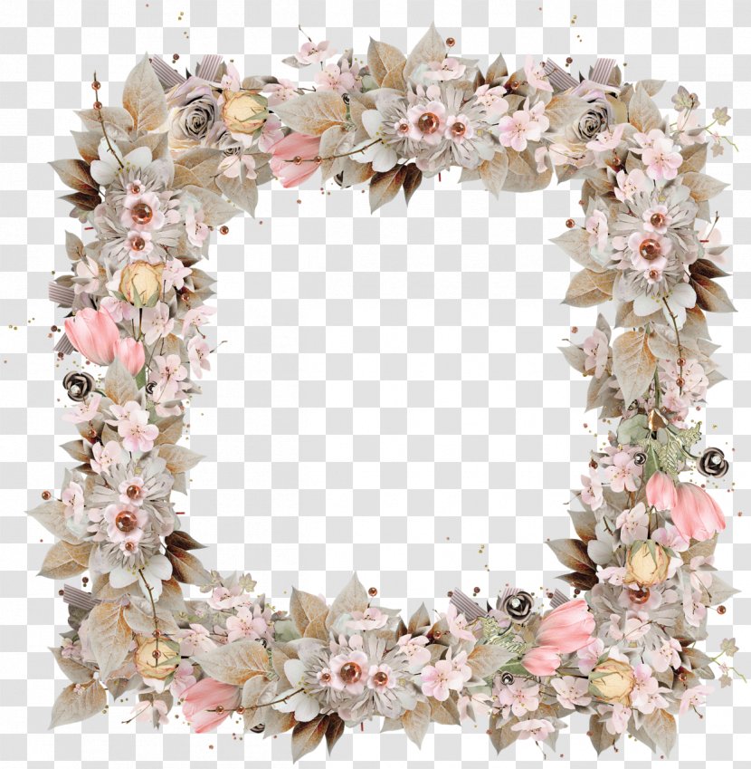 Floral Design Flower Wreath - Pink Transparent PNG