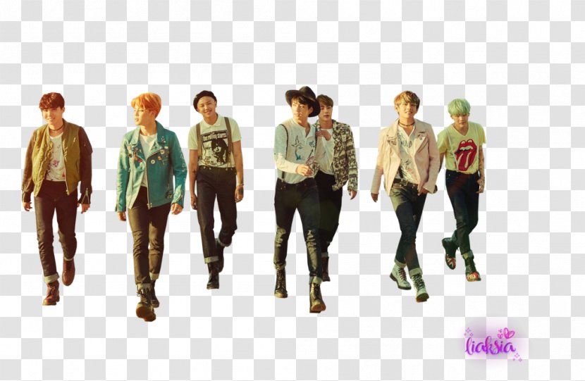 BTS RUN Whalien 52 Miss Right Wings Transparent PNG