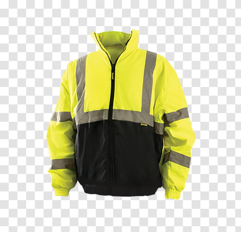 High-visibility Clothing Flight Jacket Coat Transparent PNG