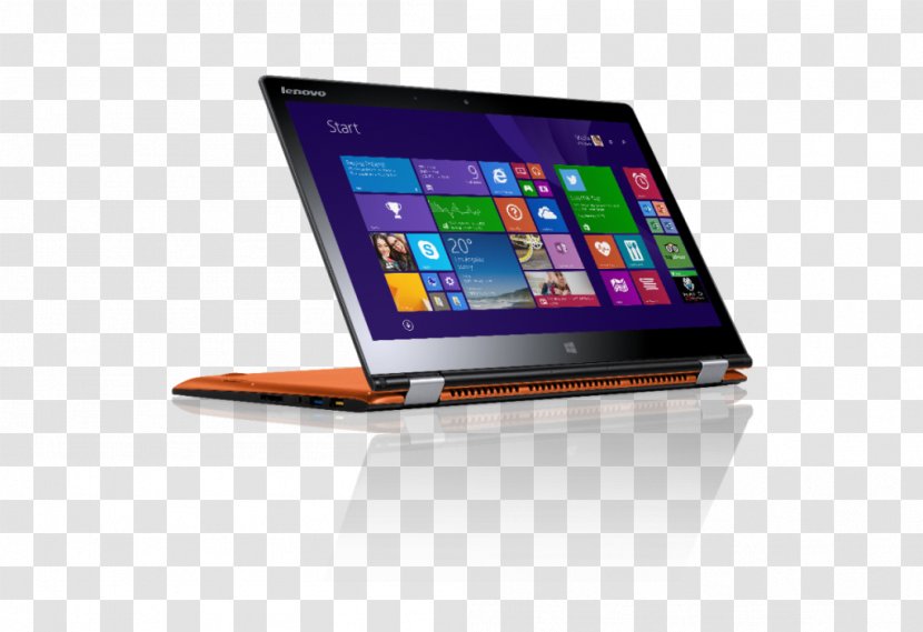 Netbook Laptop Lenovo Yoga RAM - Personal Computer Transparent PNG