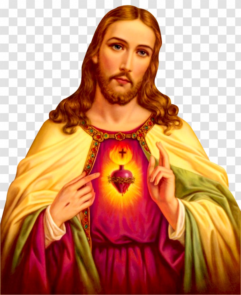 Jesus Sacred Heart Catholic Devotions Novena - Christian Church - Christ Transparent PNG