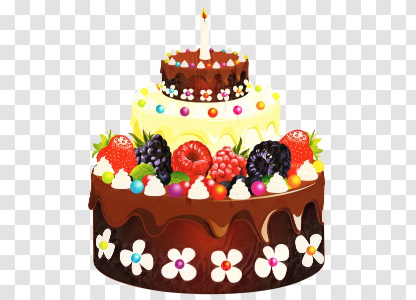 Birthday Cake Drawing Image - Frozen Dessert Transparent PNG