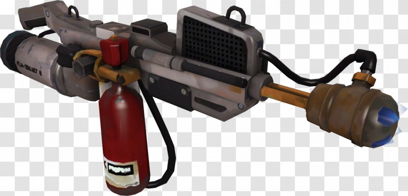 Team Fortress 2 Pyro Flamethrower Weapon Napalm - Steam Transparent PNG
