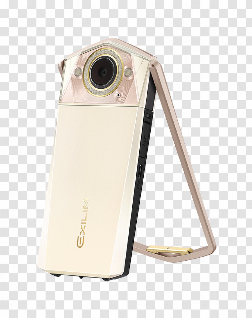Light Casio Exilim EX-TR80 Camera White Transparent PNG