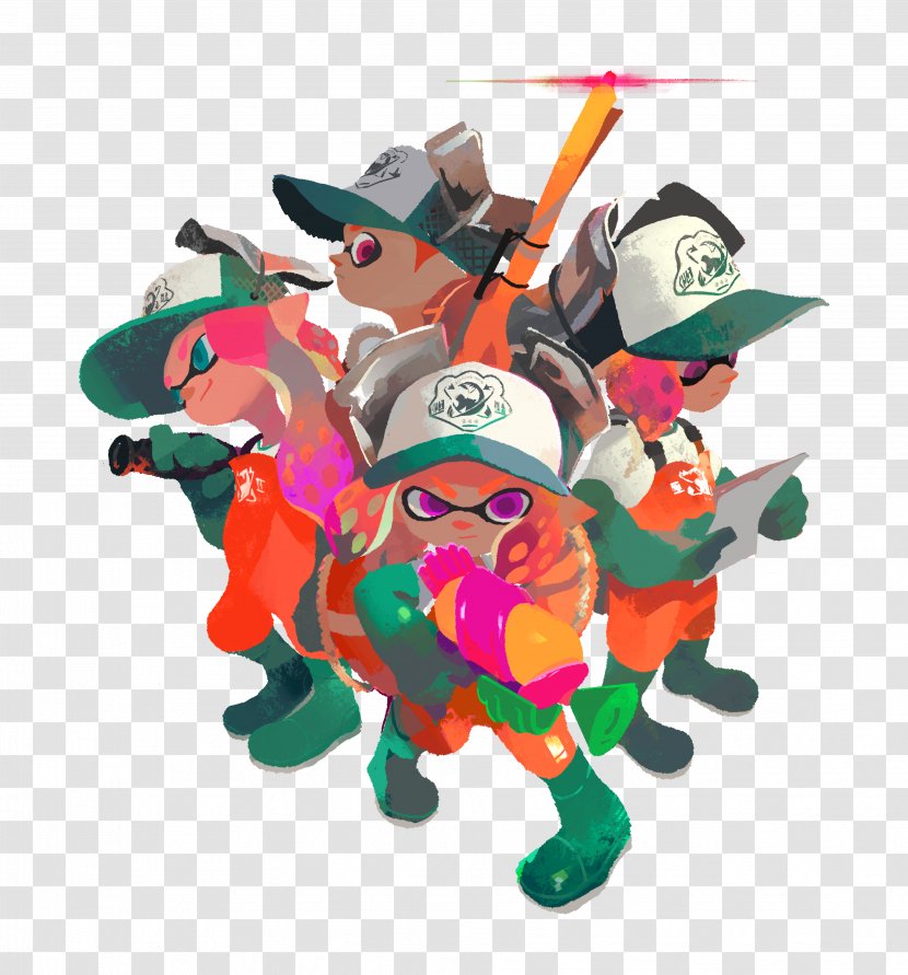 Splatoon 2 Nintendo Wii U Arms - SALMON Transparent PNG