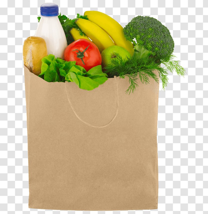 Organic Food Grocery Store Nutrition Bag - Vegetable - Supermarket BAG Transparent PNG