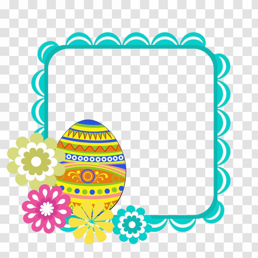 Easter - Vecteur - Decorative Border Transparent PNG