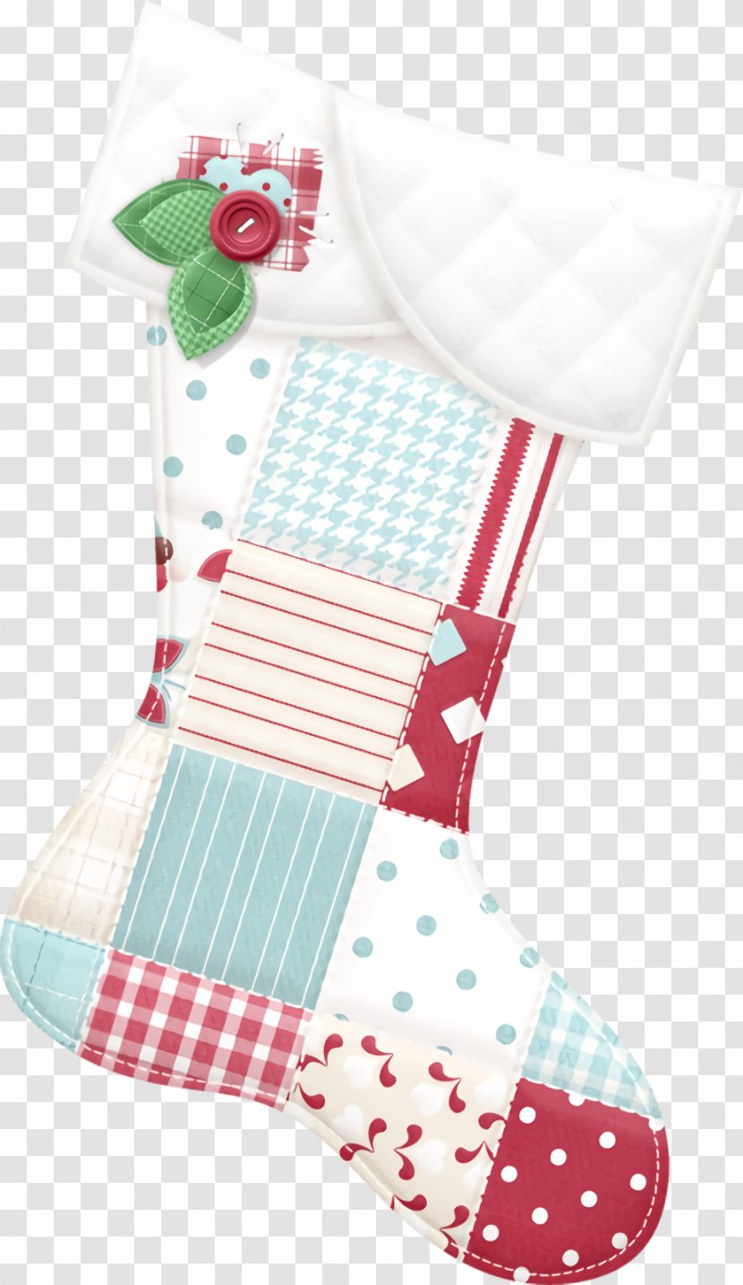 Christmas Stocking Socks - Baby Toddler Clothing - Decoration Sock Transparent PNG