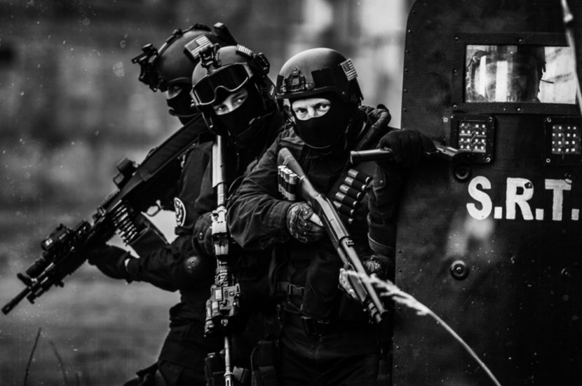 United States Special Forces Reaction Team SWAT Military - Marinejegerkommandoen - Swat Transparent PNG