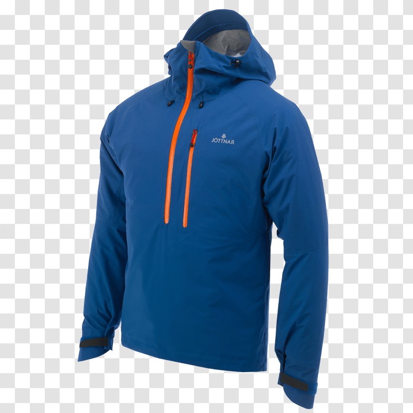 Hoodie Polar Fleece Cobalt Blue Neck - Climbing Clothes Transparent PNG