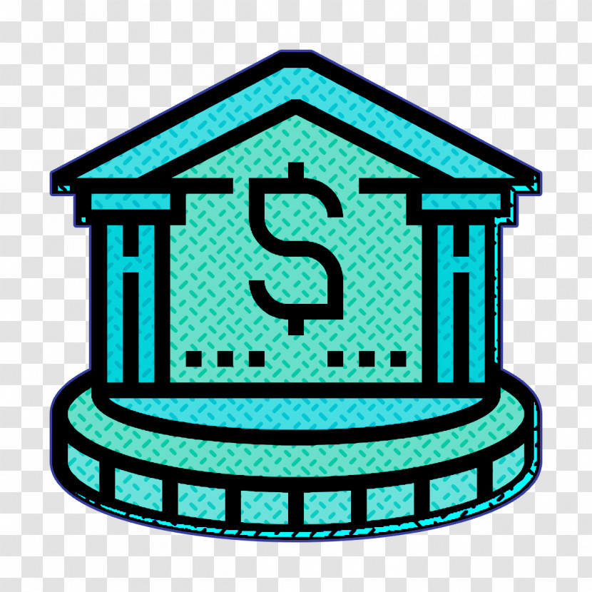 Bank Icon Saving And Investment Icon Transparent PNG