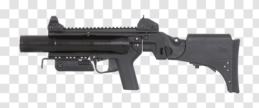 HK169 Heckler & Koch Weapon Grenade Launcher Military - Frame Transparent PNG