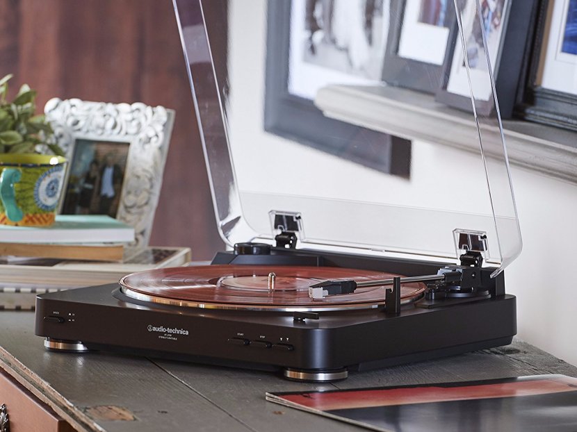 Phonograph Record Stereophonic Sound AUDIO-TECHNICA CORPORATION Belt-drive Turntable Transparent PNG
