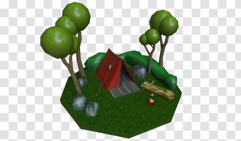 Game Art Design Graphic Concept - Campsite Transparent PNG