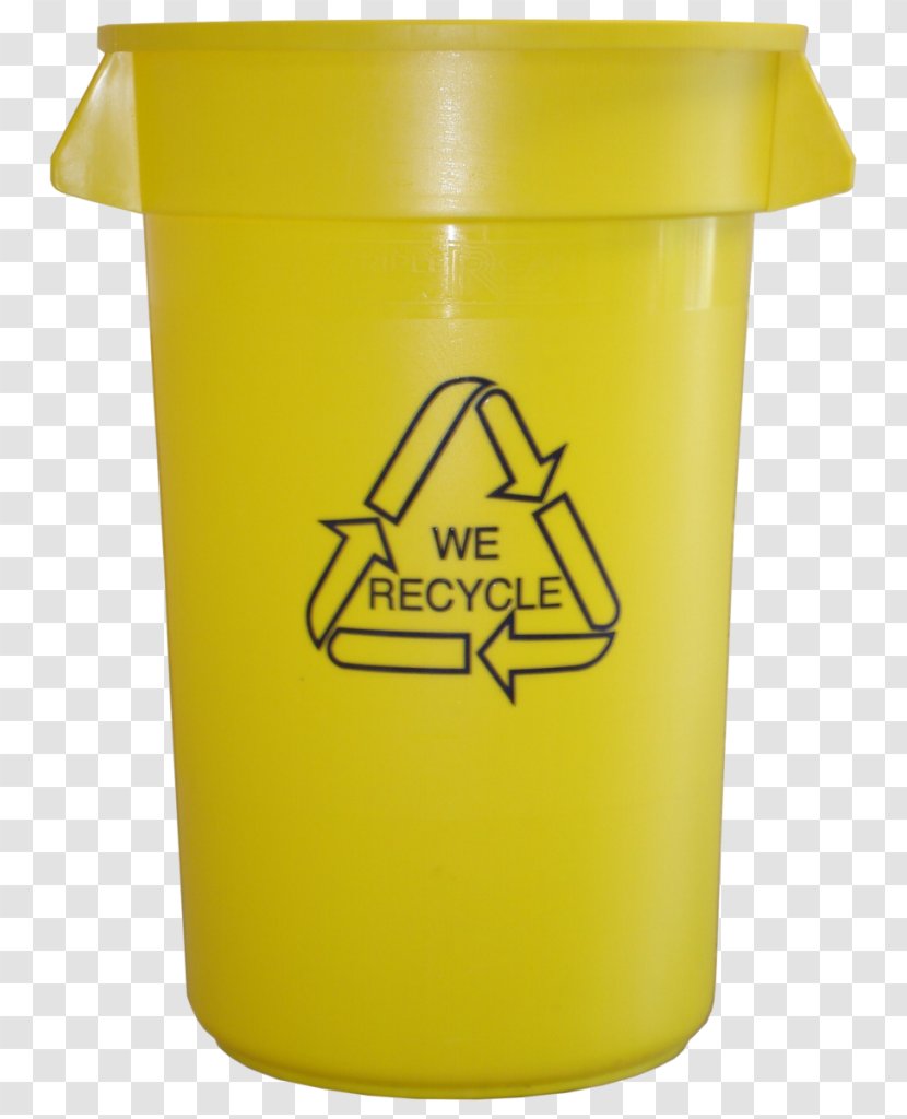 Plastic Lid Cup - Yellow Transparent PNG