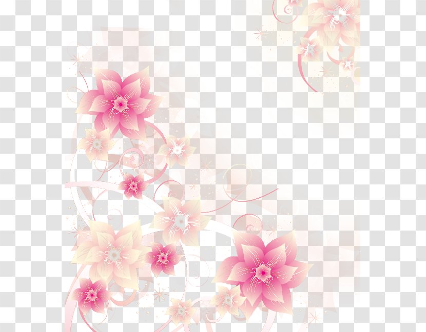 17 Years Of Beautiful Flowers - Pattern - Cherry Blossom Transparent PNG