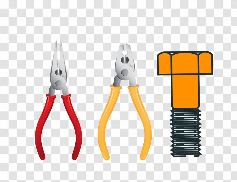 Tool Screw Nut - Wrench - Vector Transparent PNG