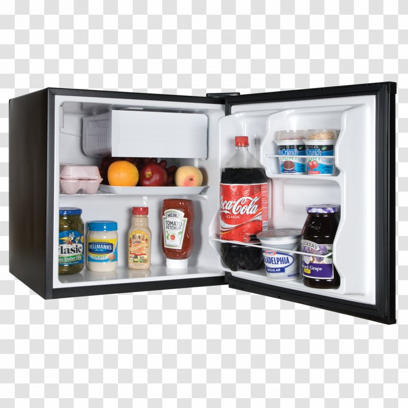 Refrigerator Cubic Foot Haier Shelf Room - Minibar Transparent PNG