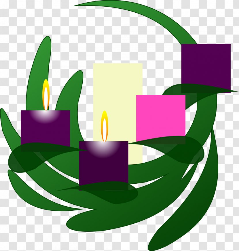 Advent Wreath Clip Art - Candle - Church Candles Transparent PNG