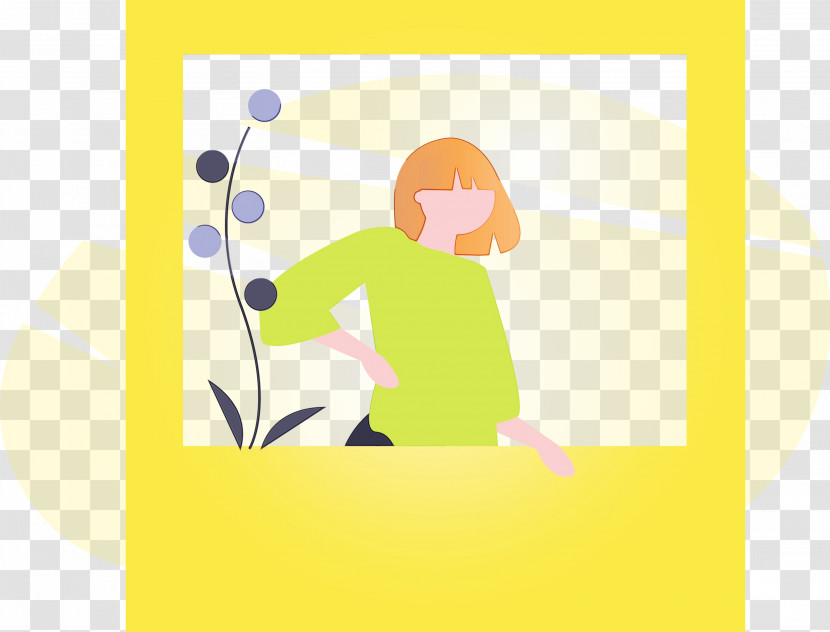 Yellow Paper Product Transparent PNG
