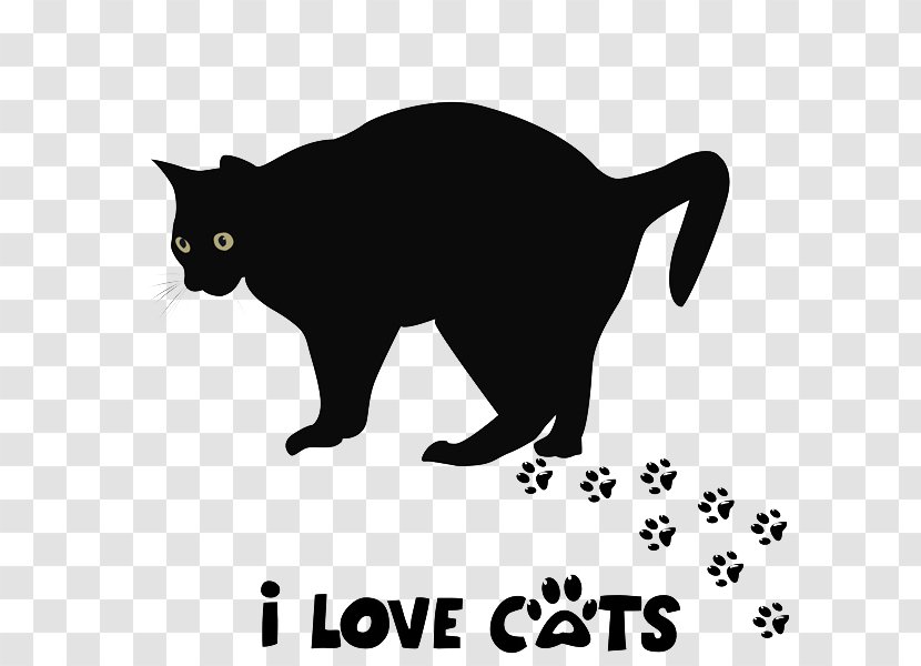 Cat Dog Kitten Paw Footprint - Snout - Cartoons, Black Cats And Footprints Transparent PNG