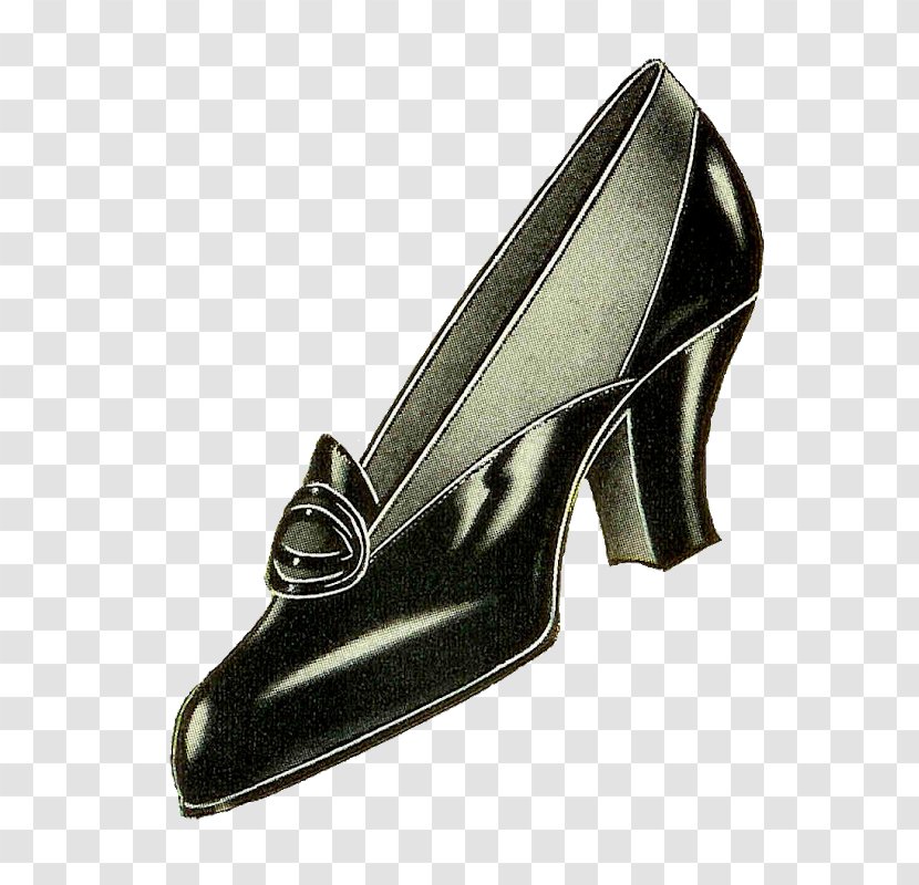Clip Art High-heeled Shoe Vintage Clothing - Boot Transparent PNG