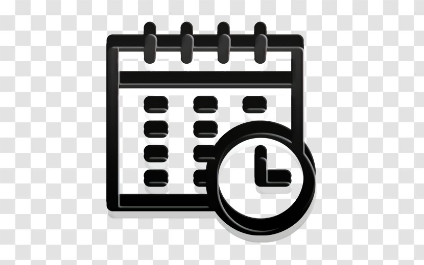 Timetable Icon University Calendar - Text - Rectangle Symbol Transparent PNG