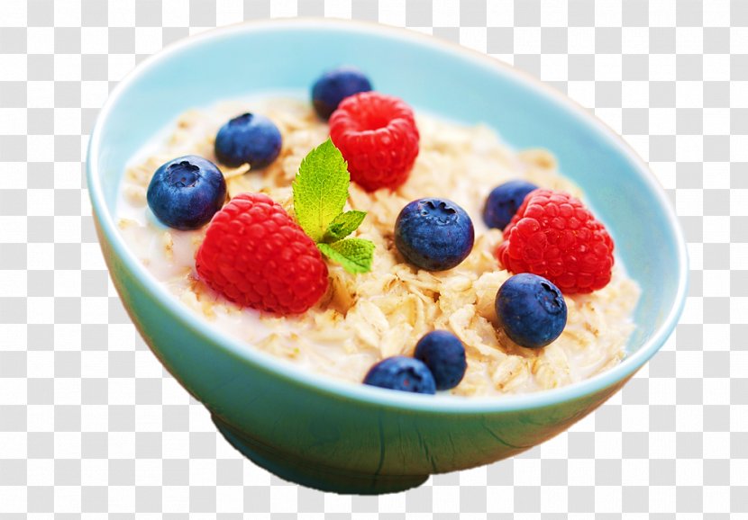 Porridge Breakfast Cereal Berry Oatmeal - Recipe - Oat Transparent PNG