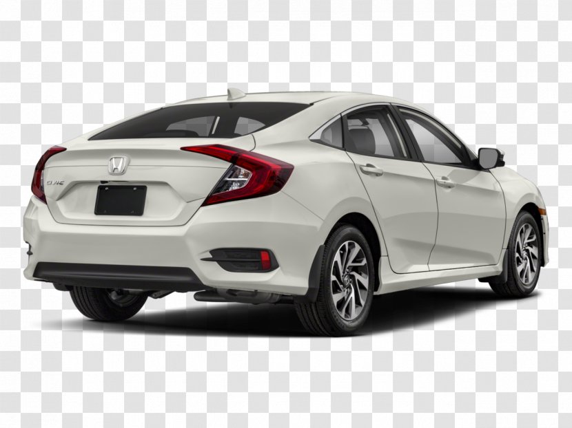 2018 Honda Civic EX Sedan EX-T CVT Car - Automotive Design Transparent PNG