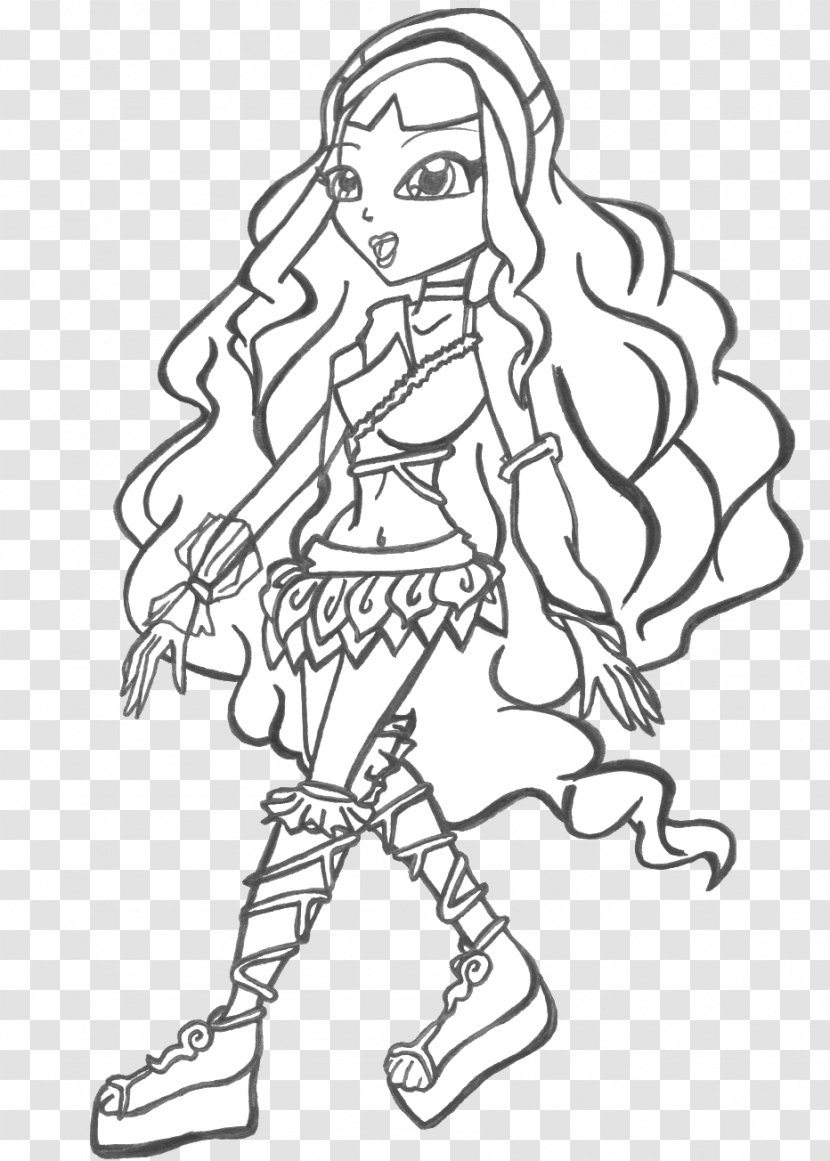 Line Art Visual Arts Drawing DeviantArt - Aisha Sirenix Transparent PNG