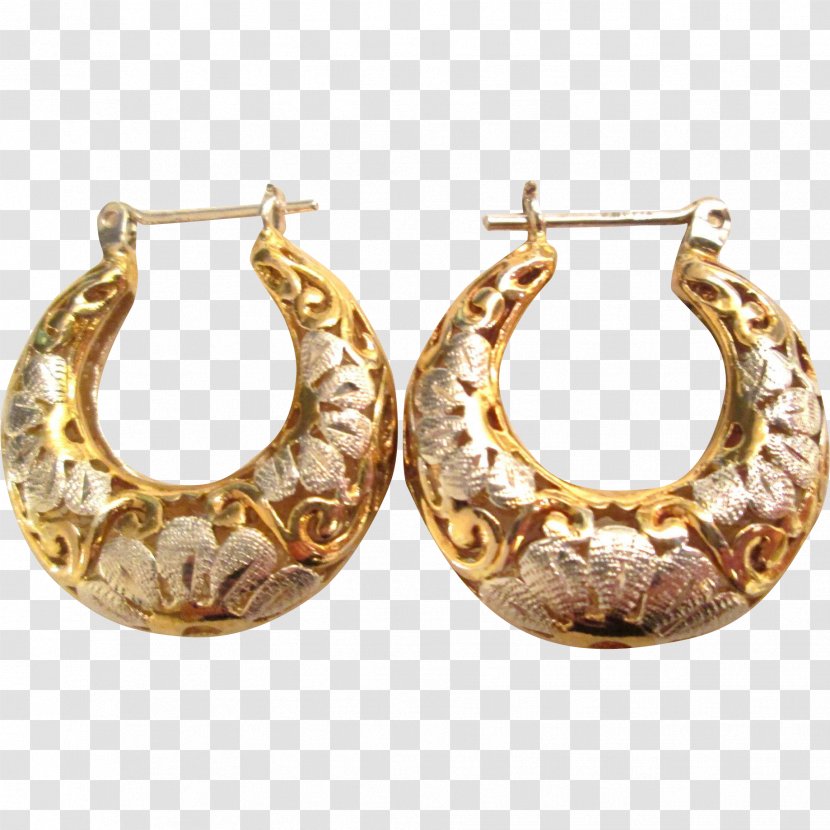 Earring Filigree Gold Jewellery Sterling Silver Transparent PNG