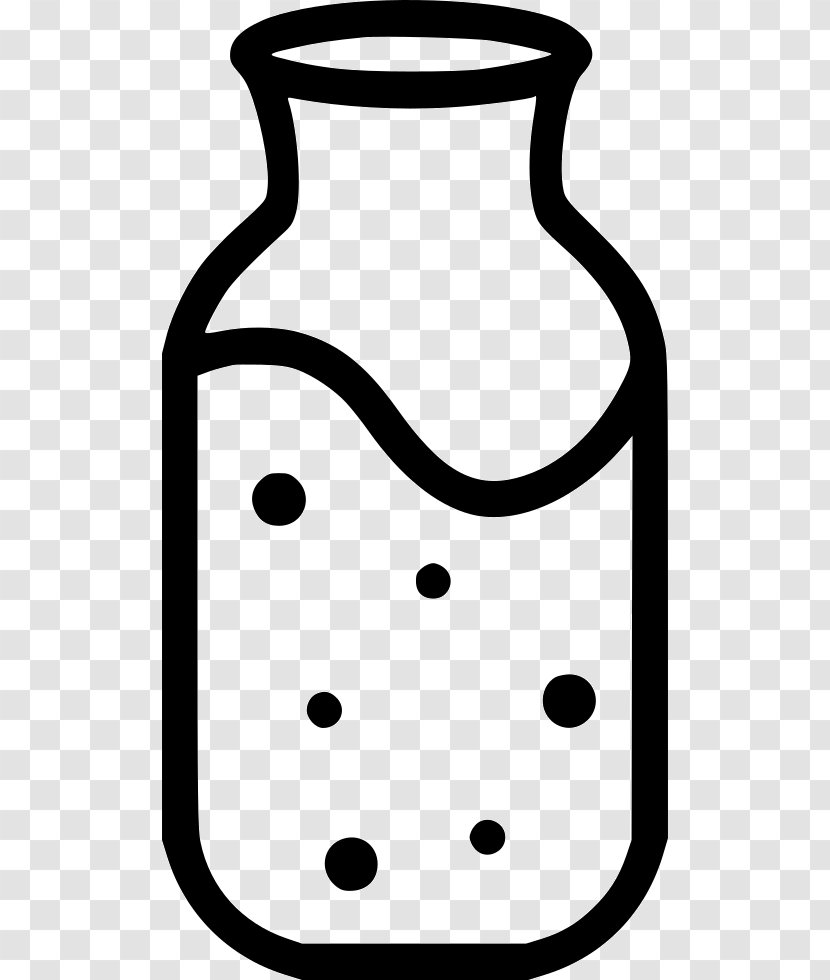 Water Bottles Clip Art - Blackandwhite - Gastronomy Outline Transparent PNG