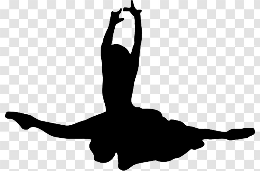 Ballet Dancer Silhouette - Swan Dance Transparent PNG