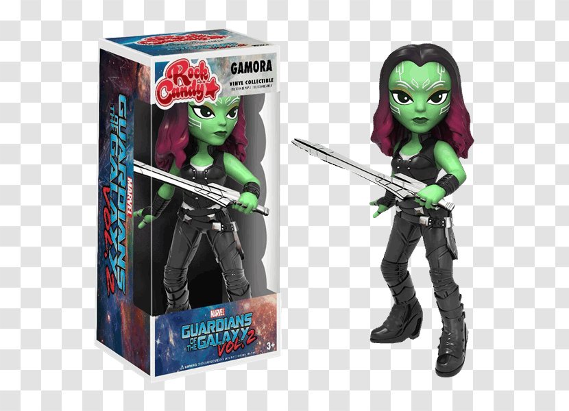 Gamora Mantis Rock Candy Star-Lord Guardians Of The Galaxy - Comics Transparent PNG