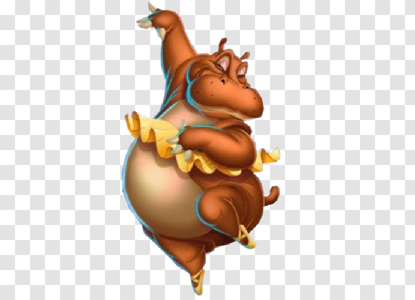 Hippopotamus The Lion King Hippo In A Tutu: Dancing Disney Animation Walt Company Fantasia - Cartoon Cute Transparent PNG